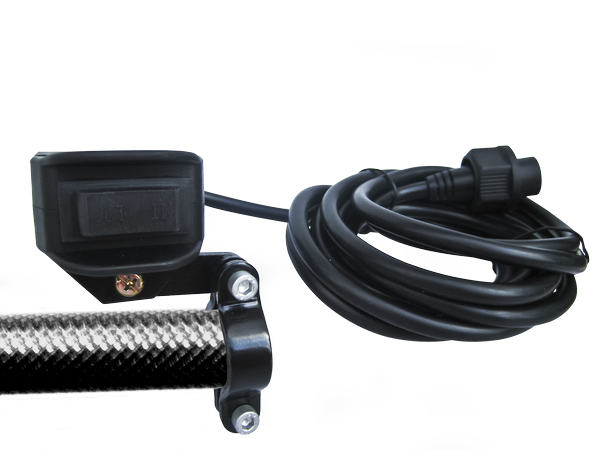 Mountable handle bar Forward and reverse toggle switch.