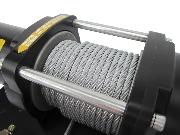 4.76mm x 12m (2500lb) 5.56mm x 12m (3500lb) 7x19 Construction galvanised aircraft cable.